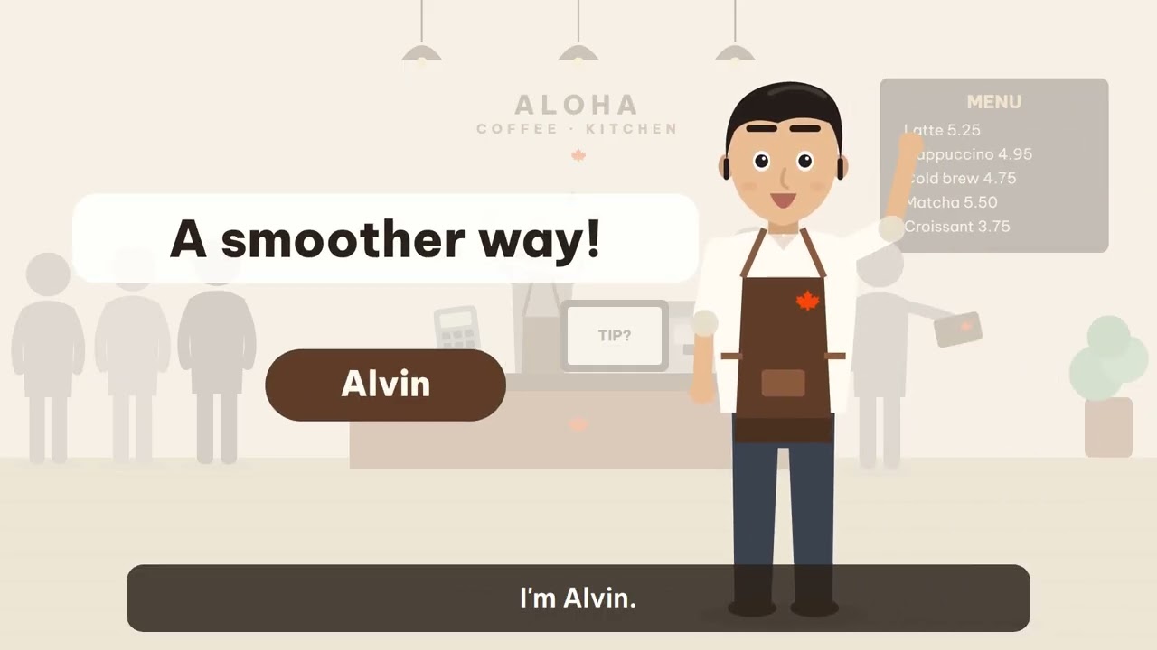 Title card: a smoother way to check out